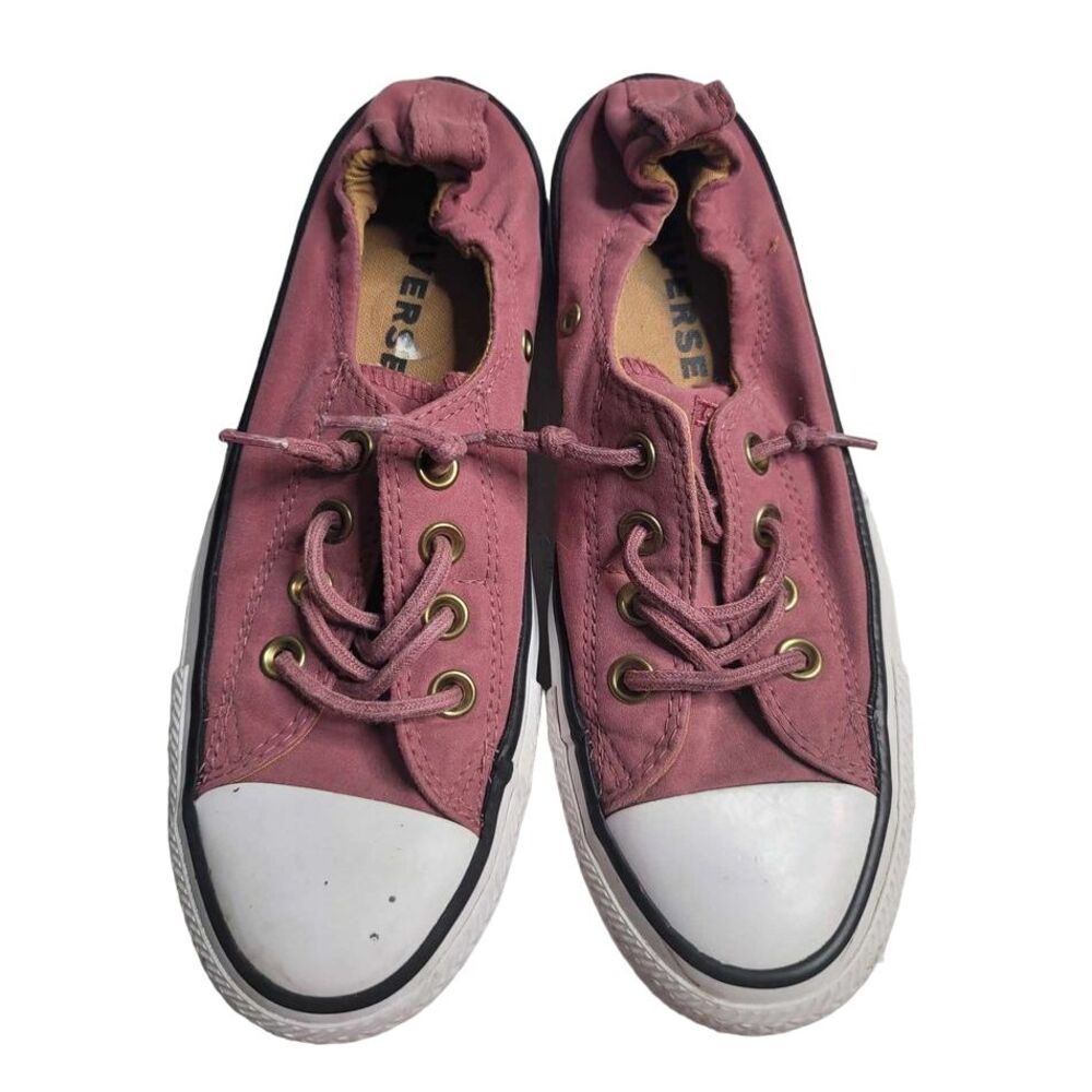 3380 Converse All Star Shorline Mauve Slip On‎ Sneakers Women's 7